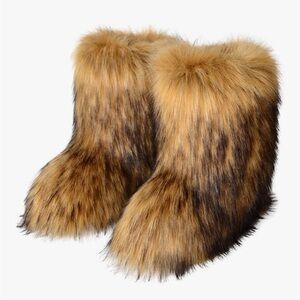 Fluffy Fur Boots